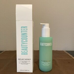 New In Box Beautycounter reflect effect overnight resurfacing body peel Serum